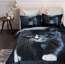 Cat Quilt Cover Set – Queen