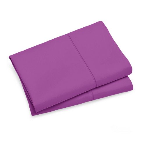 Linden Premium Pillowcases – Purple – Set of 2