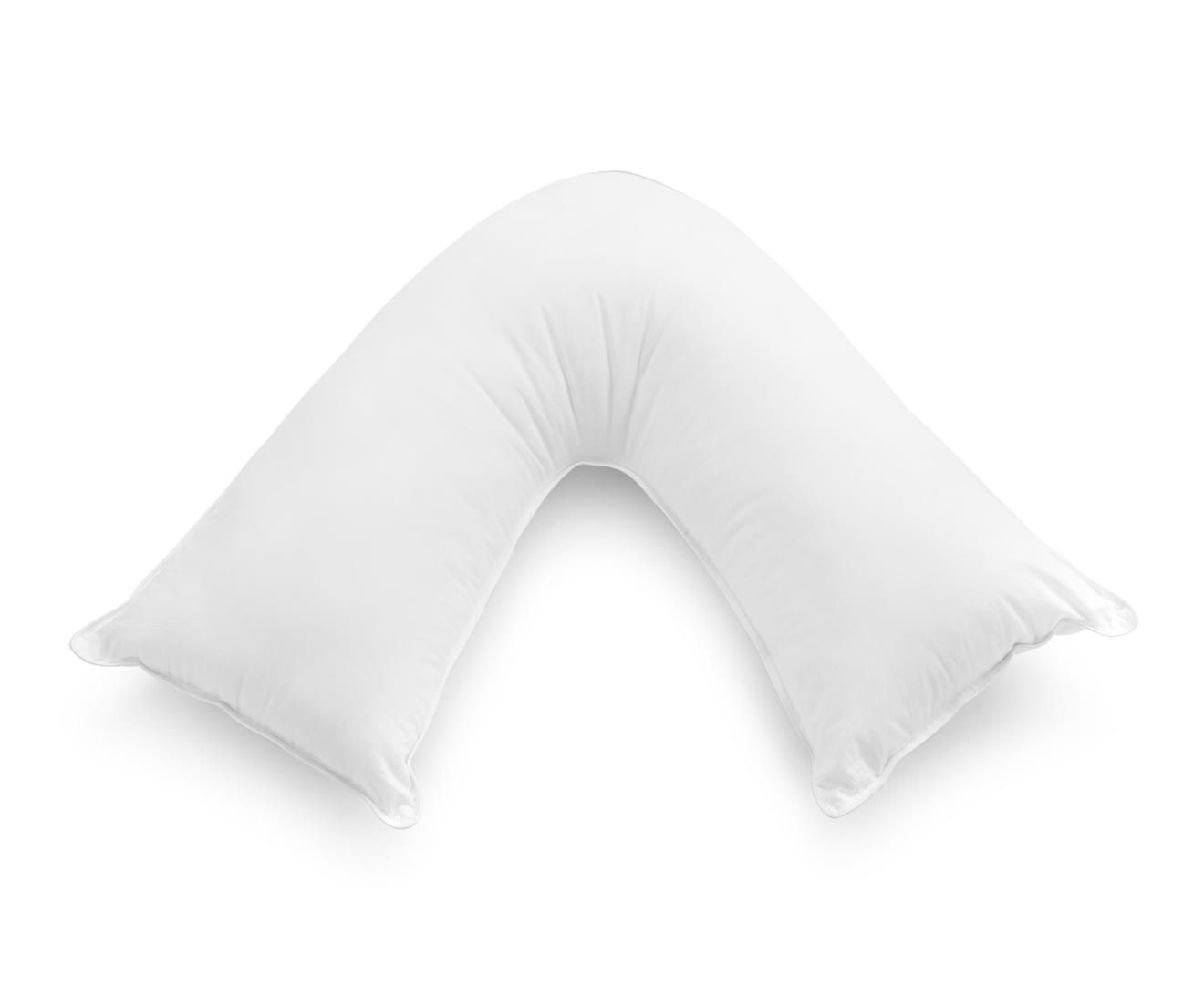 Meridia V Shape Pillowcase – White