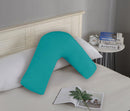 Atlas 1000TC Premium Ultra Soft V SHAPE Pillowcase - Teal