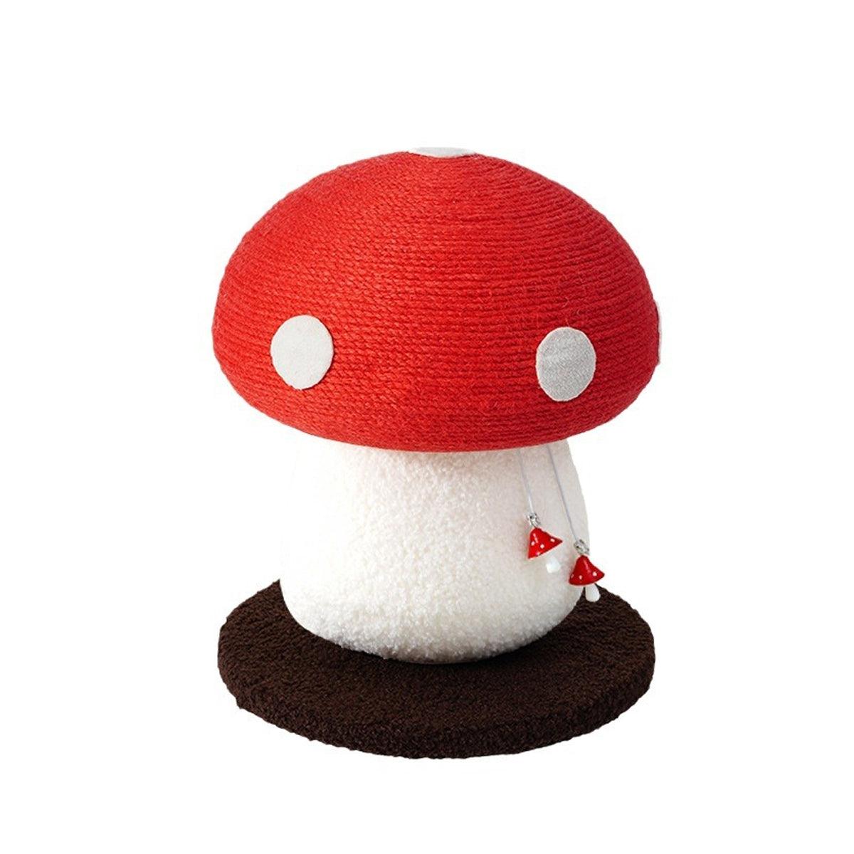 Funghi Mushroom Cat Climbing Frame – Red – 28 × 34 cm