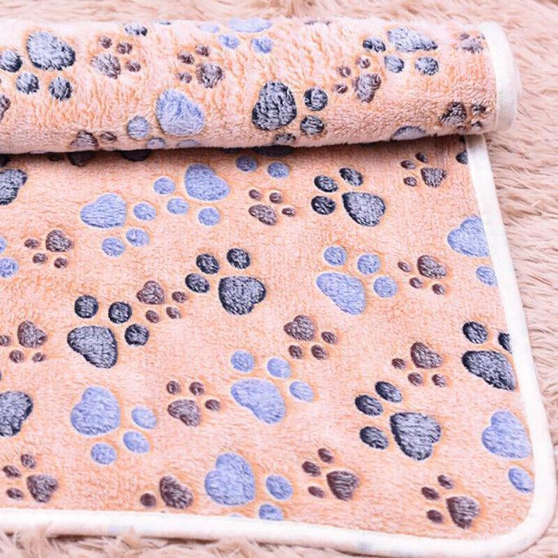 Pawprint Pet Blanket – Pink – Large