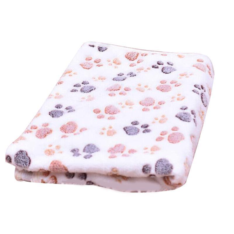 Pawprint Pet Blanket – Pink – Large