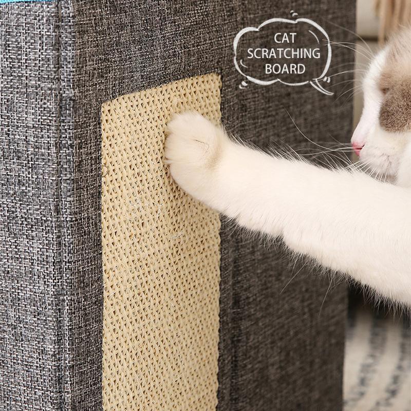 Zen Foldable Cat Hideaway Bed – Green – Standard