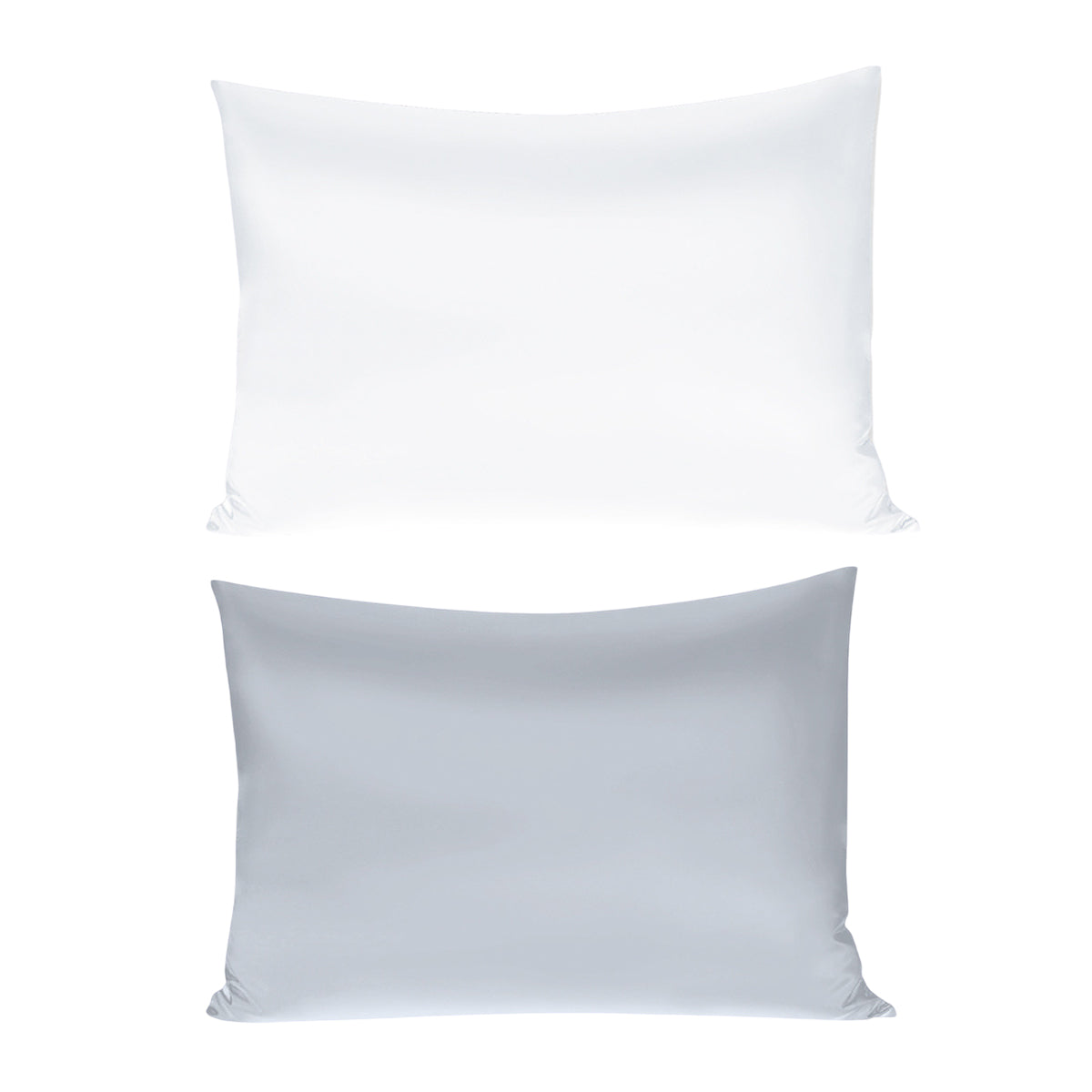 Mira Satin Envelope Pillowcase – White – Standard