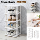 Rowan 4/5Tier Shoe Rack Organizer Shelf Space Saving Storage Stand For Entryway Home - 4 - Tier