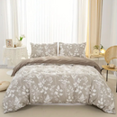 Canvas Fleur Quilt Cover Set - (2pcs, ) – Single