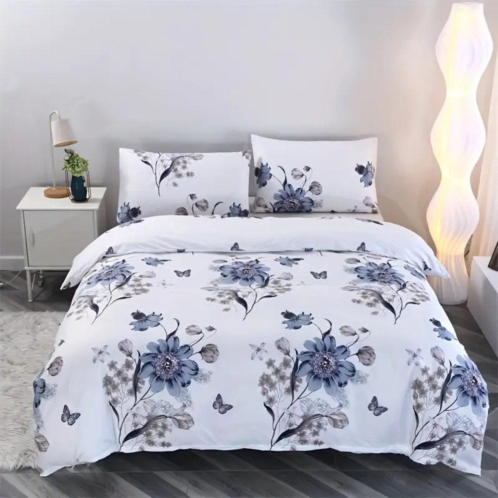 Ever Floral Quilt Cover Set - (2pcs, ) – Single