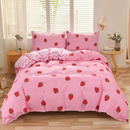 Strawberry Dream Quilt Cover Set - (2pcs, ) – Single