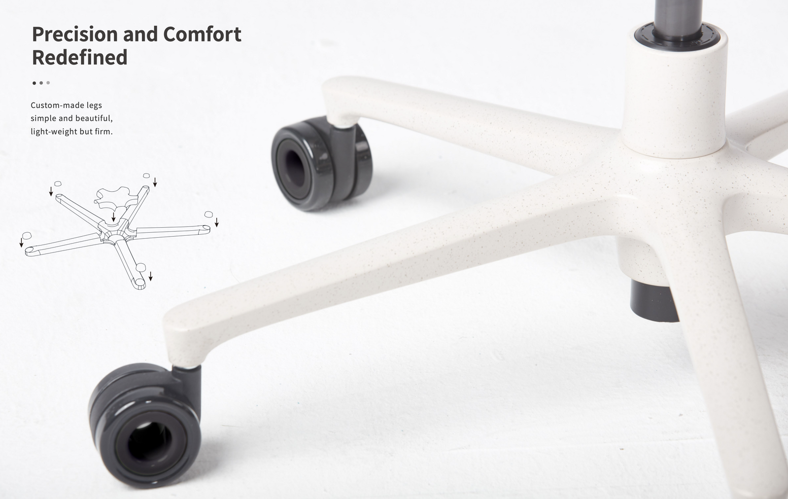 Nerina Ergonomic Office Chair – Blue