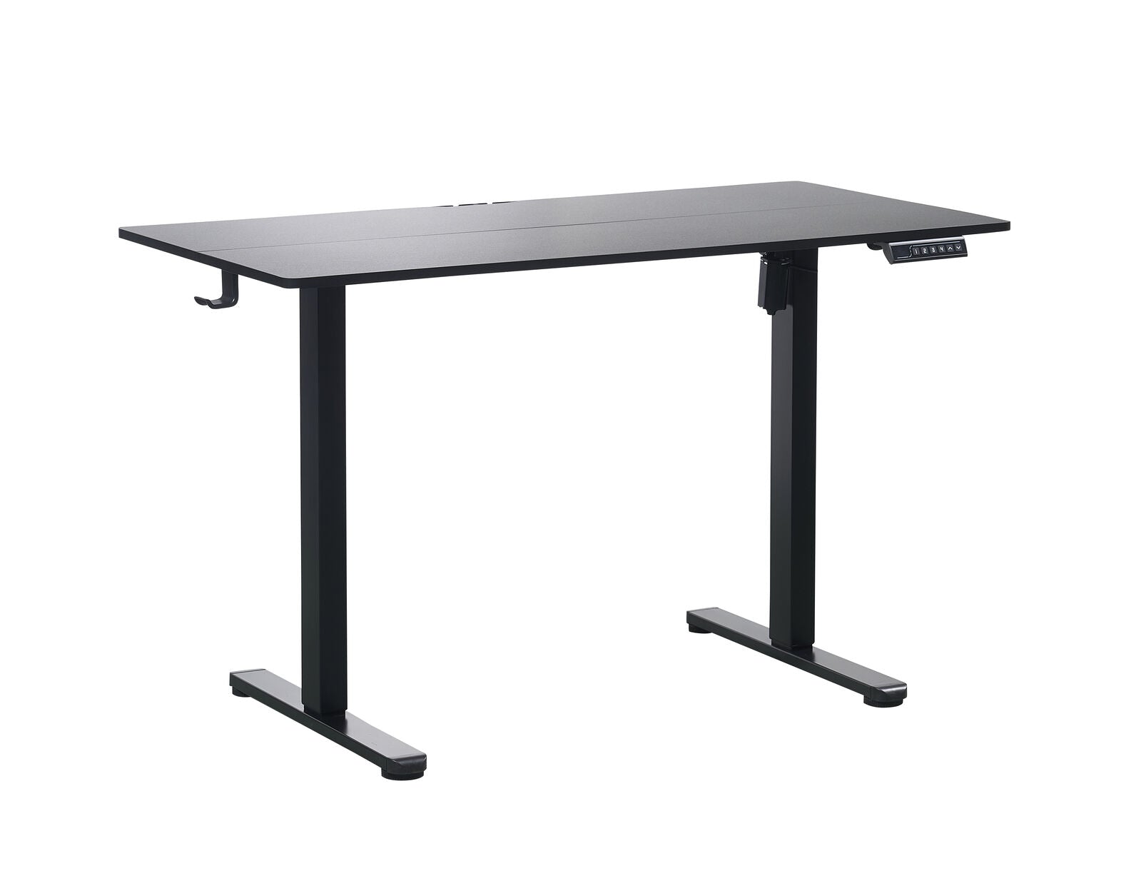 Electric Standing Desk Height Adjustable Motorised Electric Sit Stand in Black