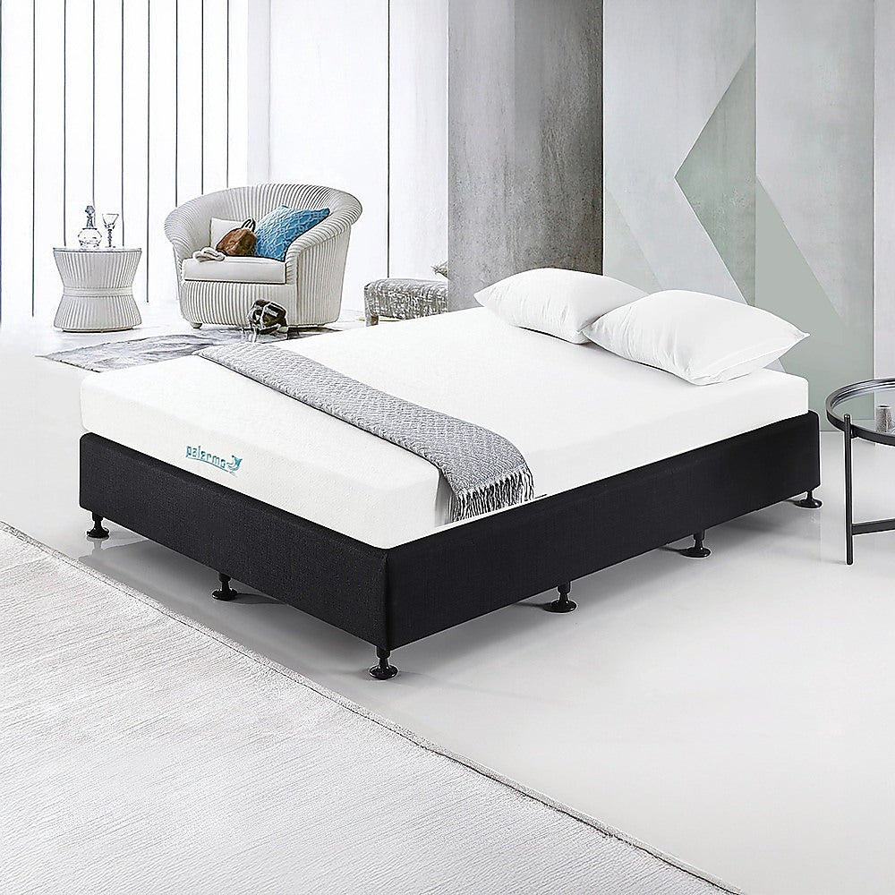 Palermo Queen Bed Base – Black – Queen