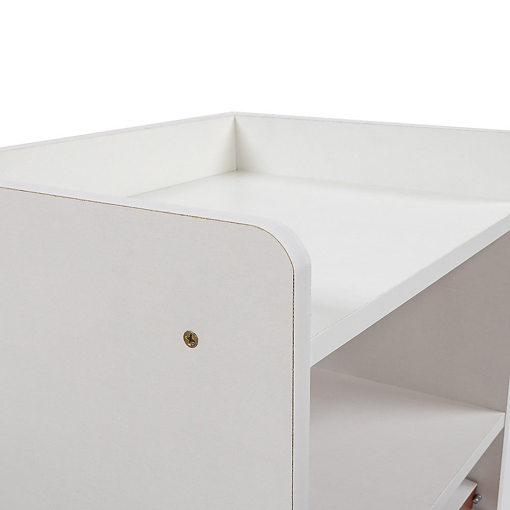 Nara Bedside Table – White – Standard