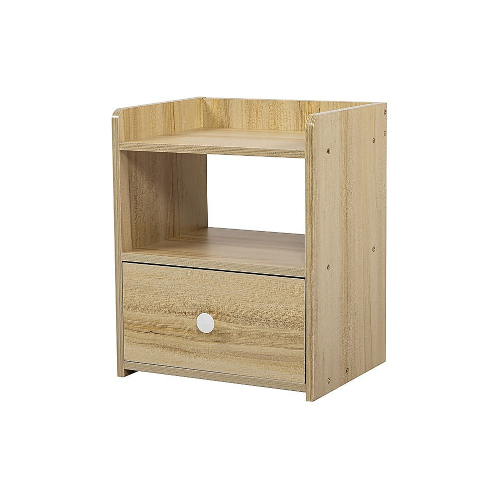Halston Bedside Table – Brown – Standard