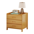 Bamboo Bedside Table Nightstand Storage Bedroom Sofa Side Stand