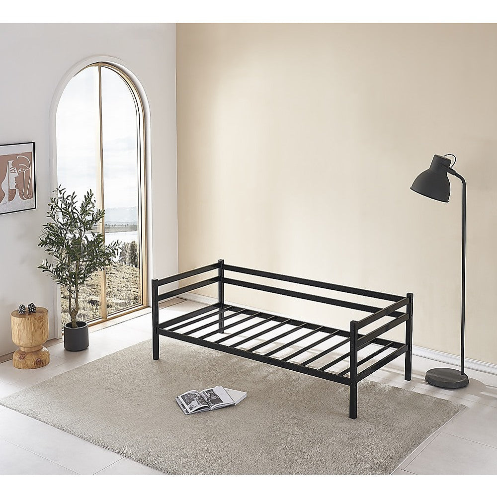 Arlo Metal Frame Daybed – Black – Single