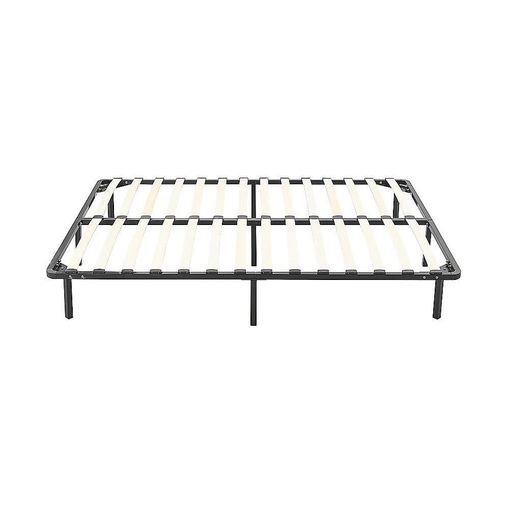 Cove Metal Bed Frame – Black – Double