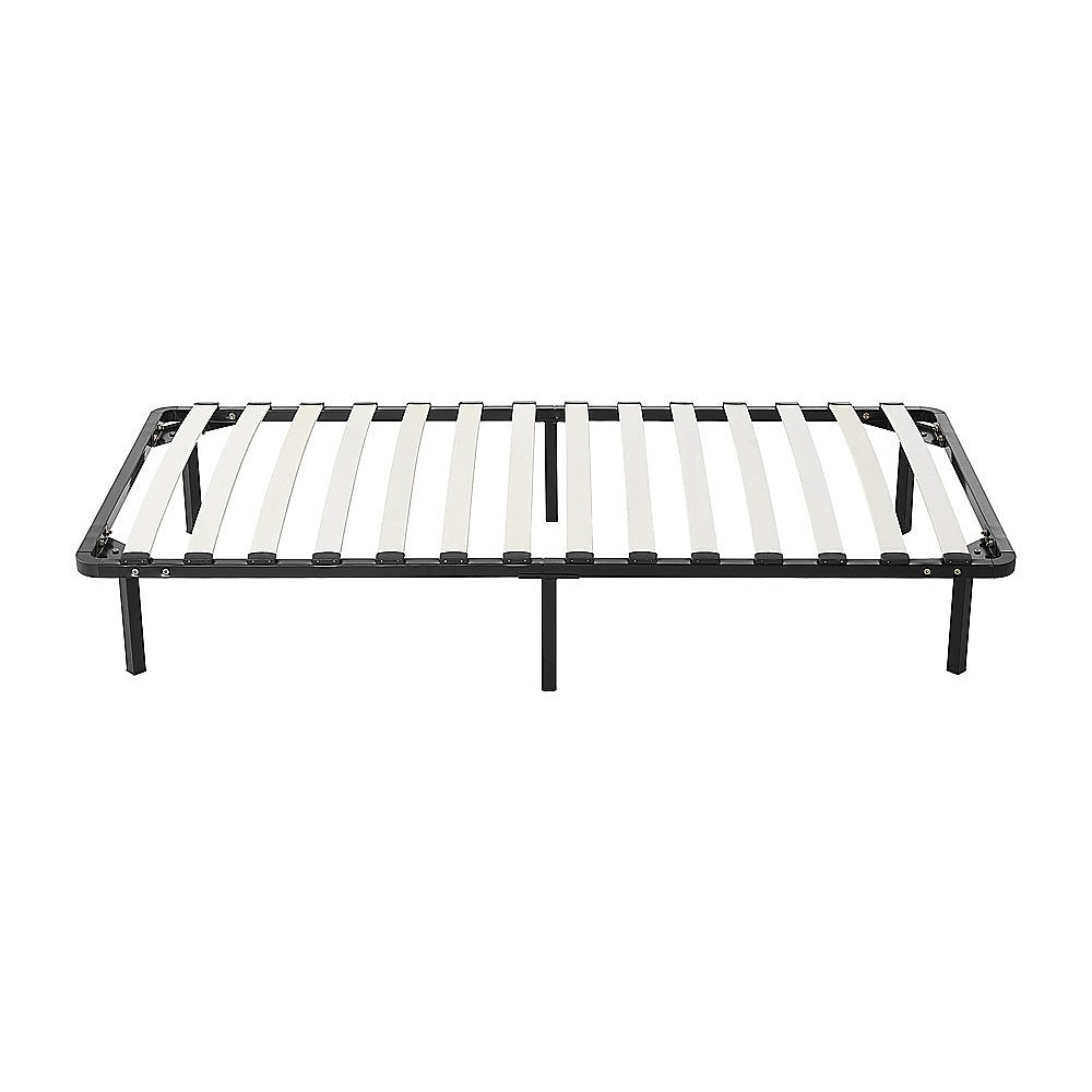 Cove Metal Bed Frame – Black – Single