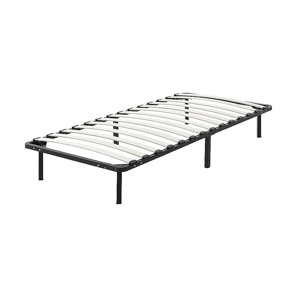 Cove Metal Bed Frame – Black – Single