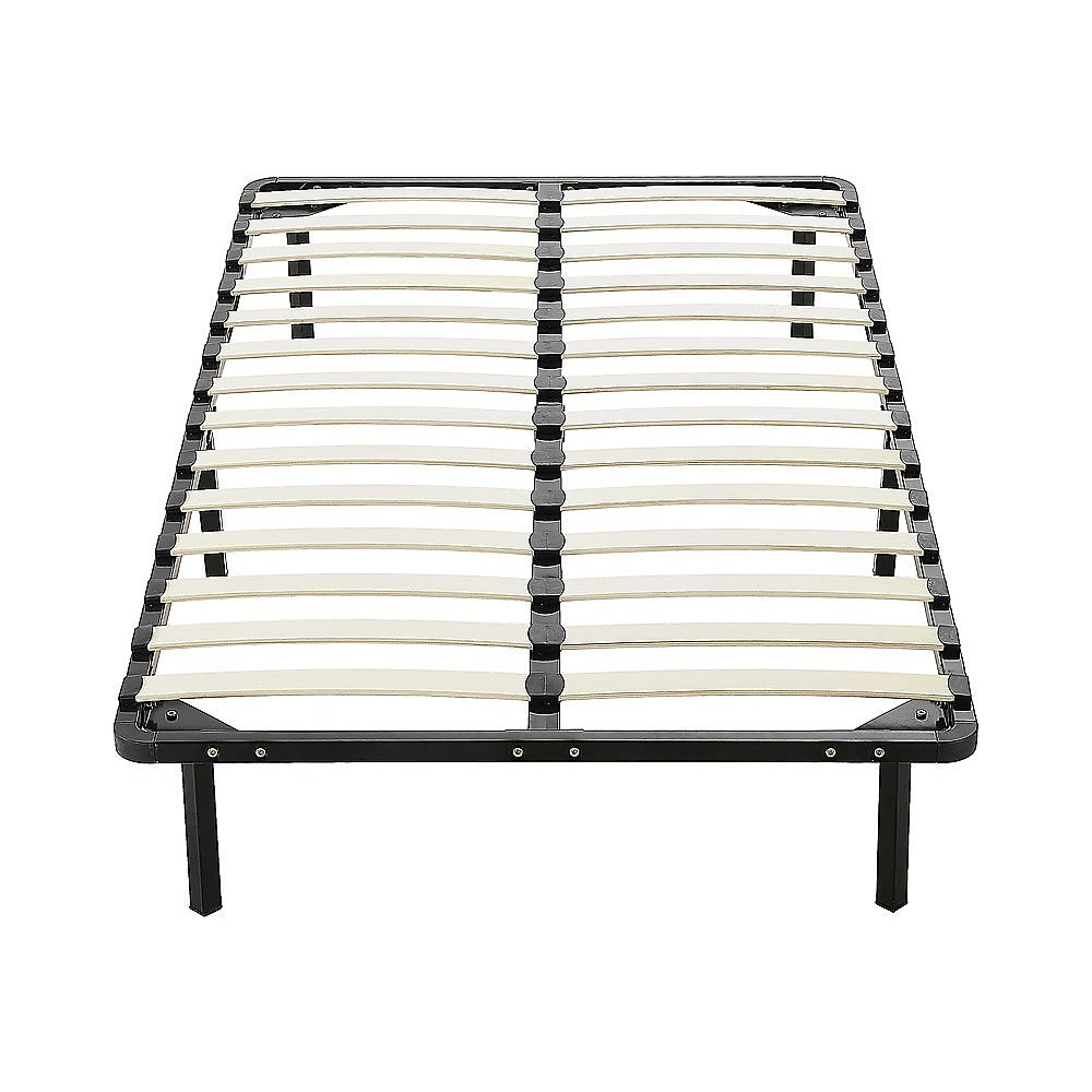 Atlas Metal Bed Frame – Black – King Single