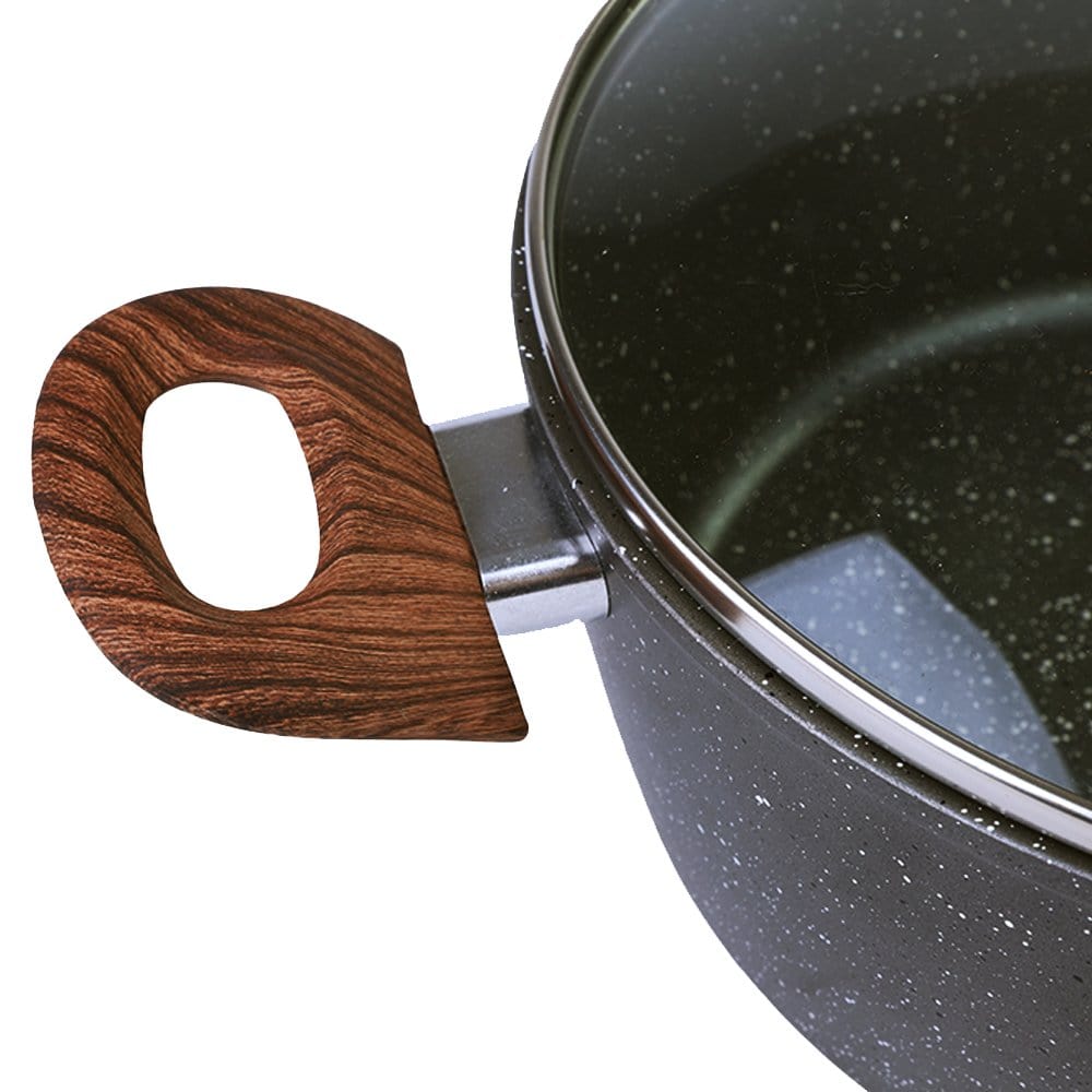 Clevinger Non-Stick Casserole Dish – Black – 24 cm