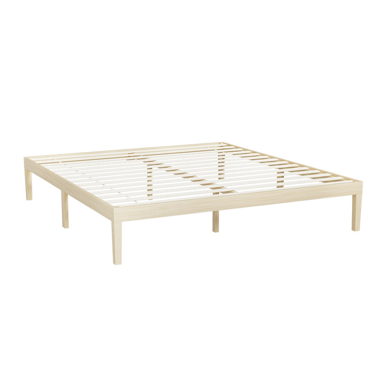 KING Size -  Wooden Base Mattress Platform