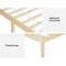 QUEEN Size -  Wooden Base Platform