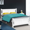 QUEEN Size - Wooden Bed Frame - White