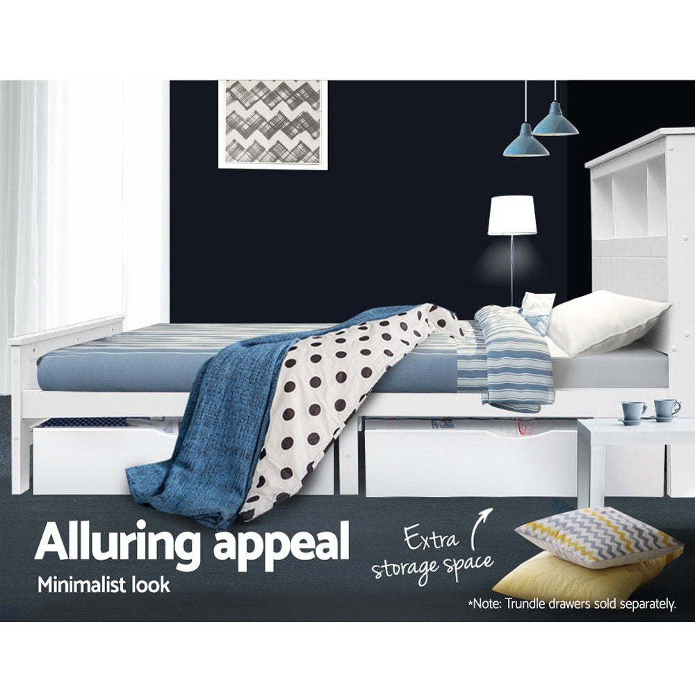 Wren Bed Head – White – King Single