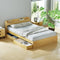 DOUBLE Size - Bed Frame with Charging Ports and 2 Drawers