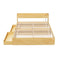 Artiss Bed Frame Queen Size with Charging Ports and 2 Drawers AURA