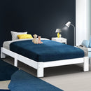 KING SINGLE Size - Classic Wooden Bed Frame - White