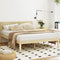 Artiss Bed Frame Double Size Wooden Base Mattress Platform Timber Pine YUMI