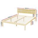 QUEEN Size -  Wooden Timber Base Mattress Platform