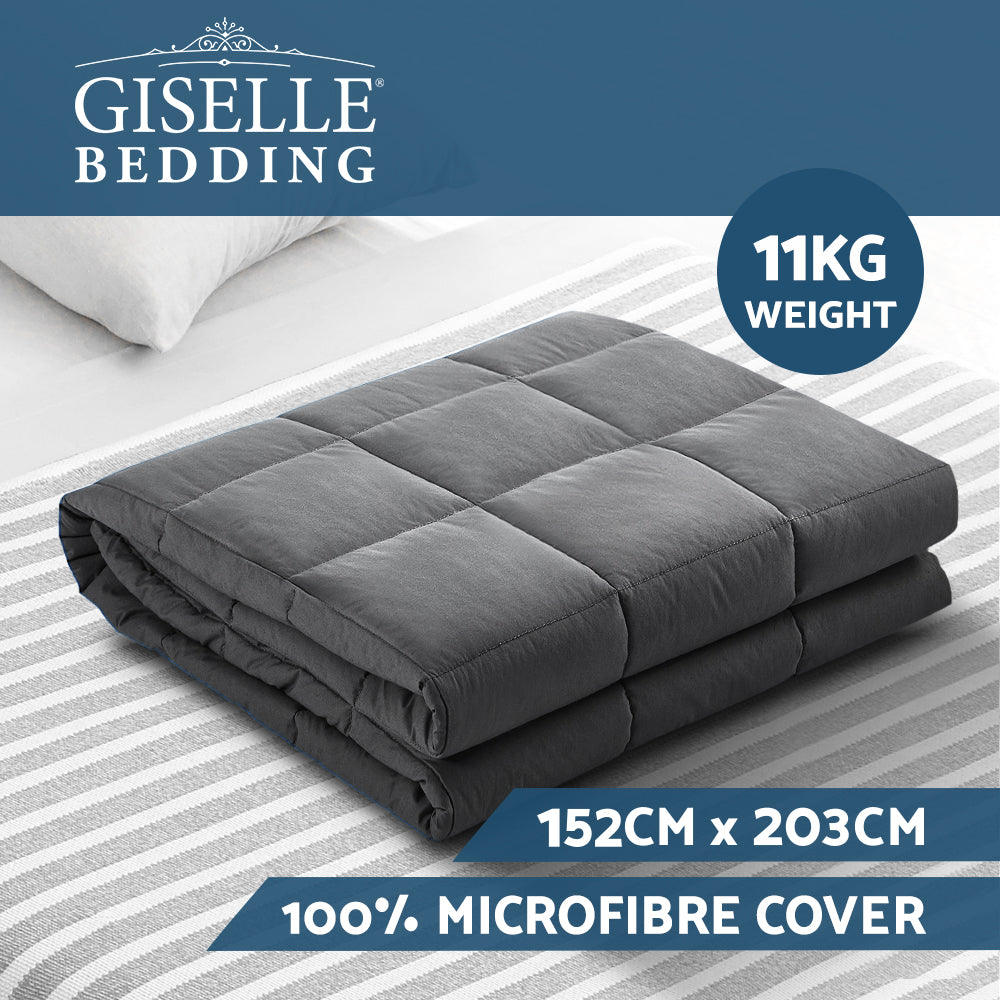 Serenity Weighted Blanket – Dark Grey – 11kg