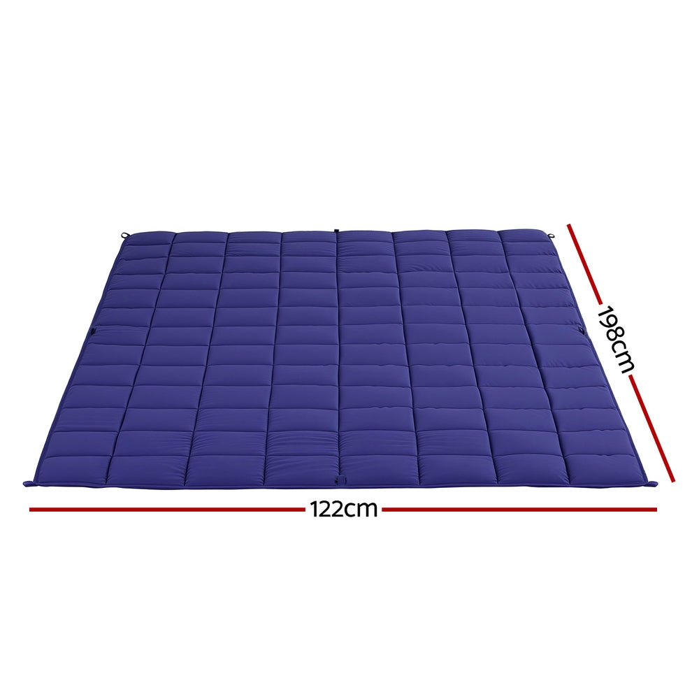 Zenora Weighted Blanket – Blue – 6.8kg