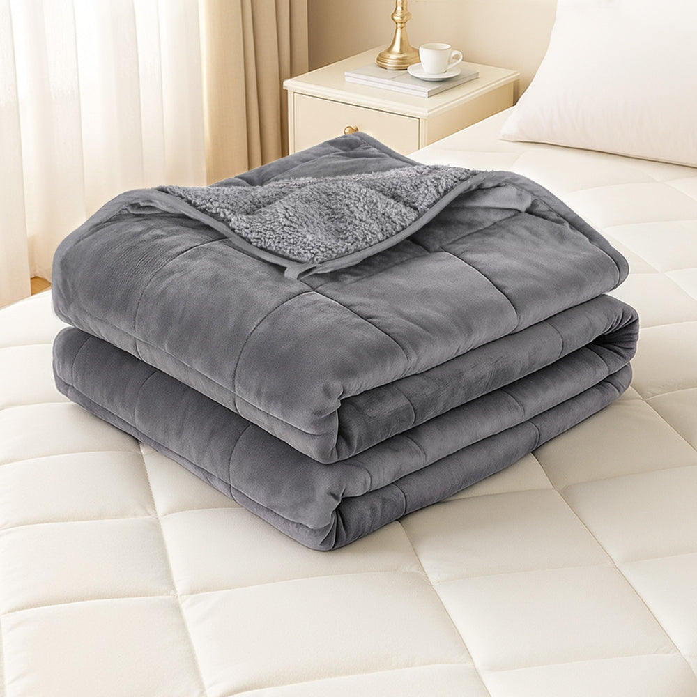 Giselle Weighted Blanket 5.5kg – Sherpa Fleece