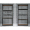 4 x 1.5M Garage Shelving Warehouse Rack - Black