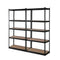 Giantz 2x1.8M Garage Shelving Warehouse Rack Pallet Racking Storage Shelve Black