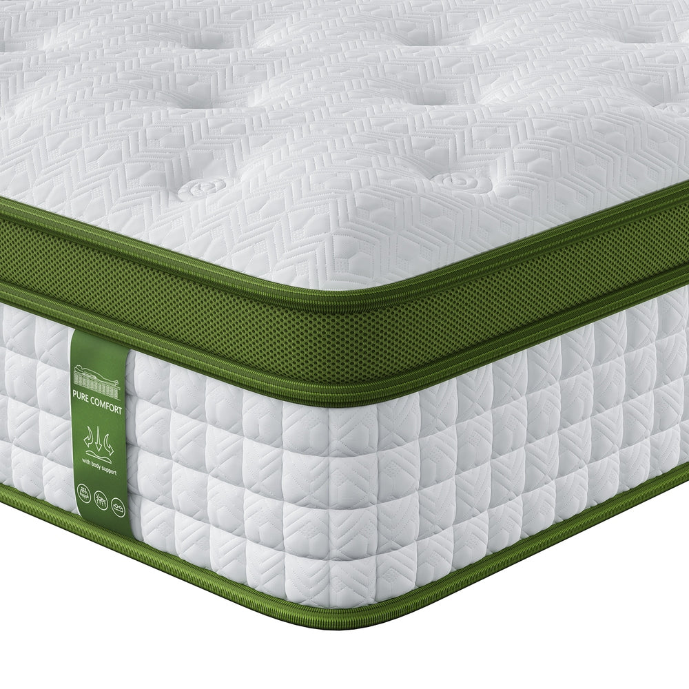 Drift Euro Top Mattress – White – Queen