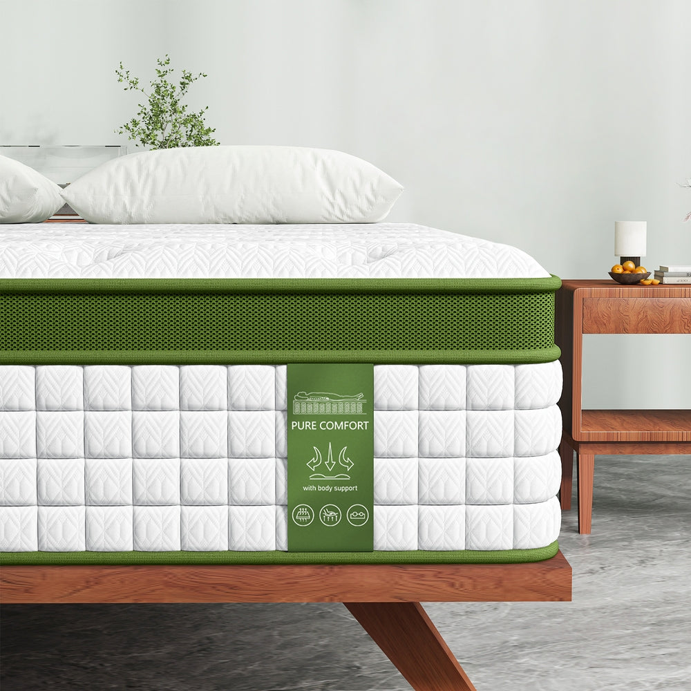 Nightsky Euro Top Mattress – White – Single