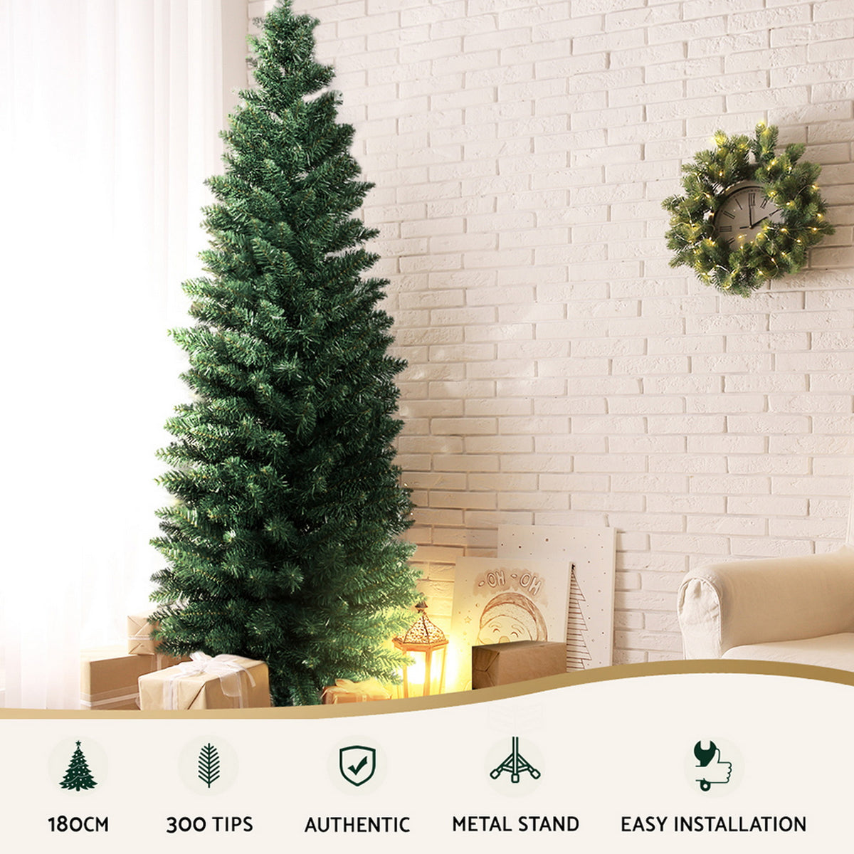 Fiora Christmas Tree – Green – 180 cm