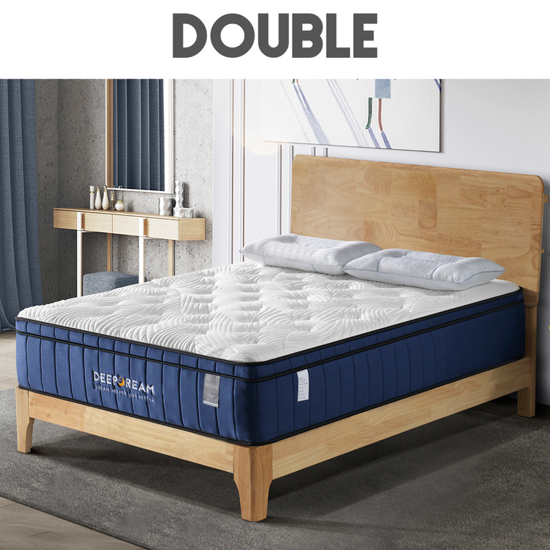 DOUBLE Size - Cool Gel 5 Zone Memory Foam Mattress - 34cm