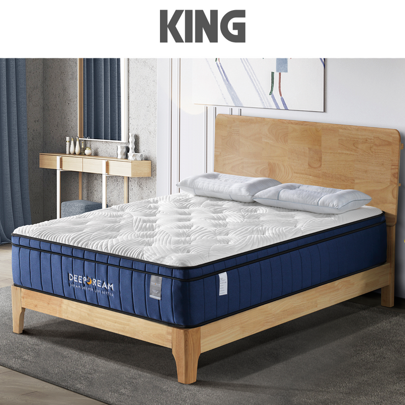 KING Size - Cool Gel 5 Zone Memory Foam Mattress - 34cm