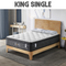 KING SINGLE Size - Eurotop 5 Zone Pocket Spring Mattress - 34cm