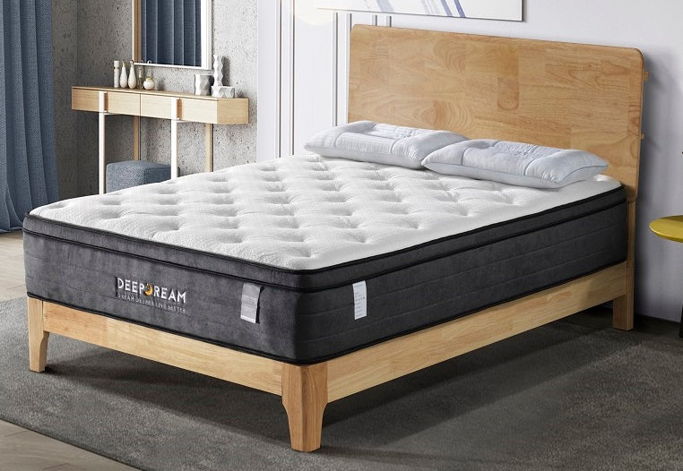 QUEEN Size - Eurotop 5 Zone Pocket Spring Mattress - 34cm